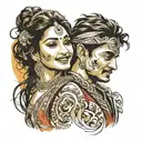 Madhuri and mahesh name tattoo tattoo design idea