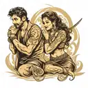 Madhuri and mahesh name tattoo tattoo design idea