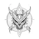 fenix tattoo design idea