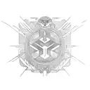 fenix tattoo design idea