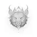 mandril tattoo design idea