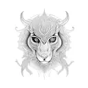 mandril tattoo design idea