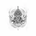 Write Omnia Vincit Amor tattoo design idea