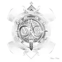 Write Omnia Vincit Amor tattoo design idea