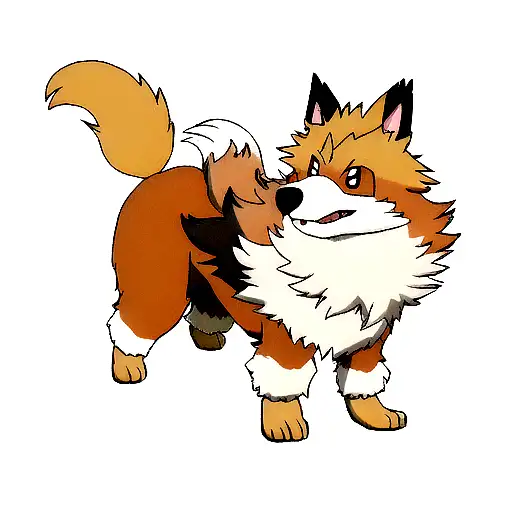 Arcanine  tattoo design idea