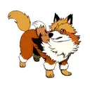Arcanine  tattoo design idea