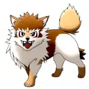 Arcanine  tattoo design idea