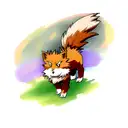 Arcanine  tattoo design idea