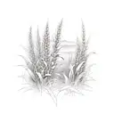 cornfield tattoo design idea