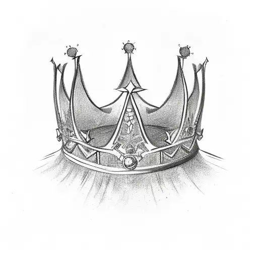 King's Crown tattoo design idea
