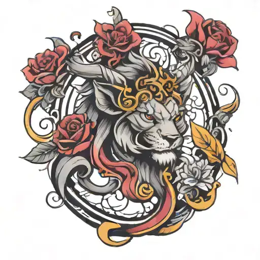 555 tattoo design idea