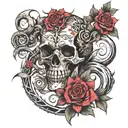 555 tattoo design idea