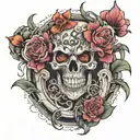 555 tattoo design idea