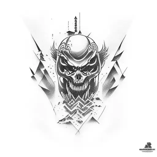 Gabimaru Hell Paradise tattoo design idea