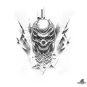 Gabimaru Hell Paradise tattoo design idea