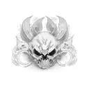 Gabimaru Hell Paradise tattoo design idea