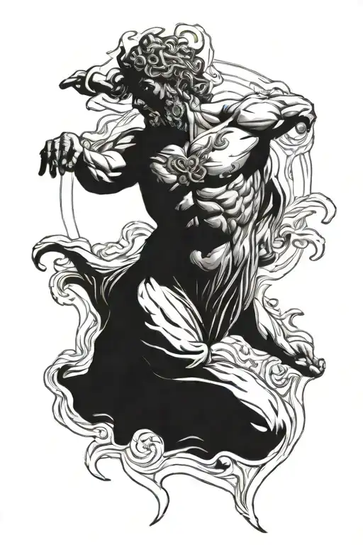 Prometheus Greek god tattoo design idea