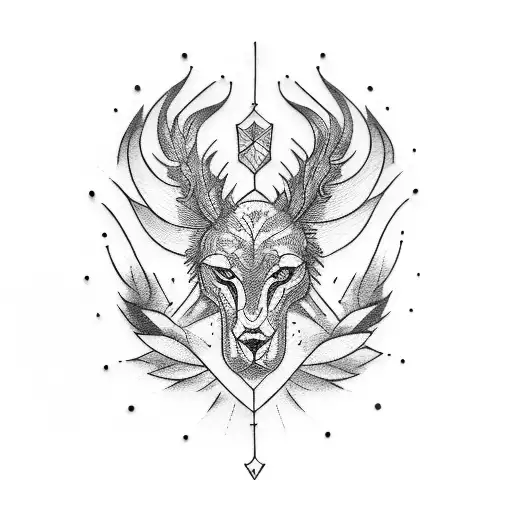 strenght and mental health tattoo design idea