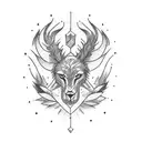 strenght and mental health tattoo design idea