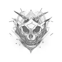 strenght and mental health tattoo design idea