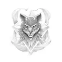 strenght and mental health tattoo design idea