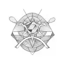 patience tattoo design idea