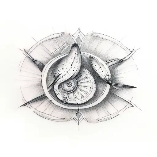 matching couple tatto tattoo design idea