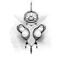 matching tattoo design idea