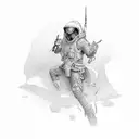 matching tattoo design idea