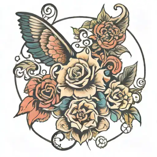 something that represent being observant, responsible, respectful and private tattoo design idea