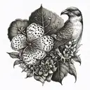 something that represent being observant, responsible, respectful and private tattoo design idea