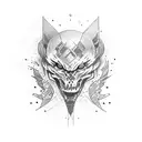 fighter tattoo design idea