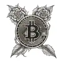 bitcoin tattoo design idea