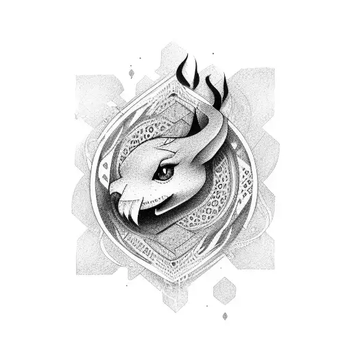 the letters 'faye' and 'max' tattoo design idea