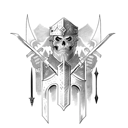 Conan Sword tattoo design idea