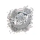 FAME ELBOW  tattoo design idea