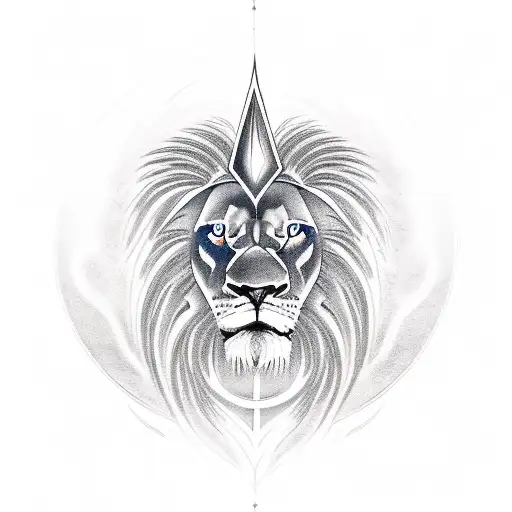 prophet Elijah, prophet eli,  lion eagle tattoo design idea