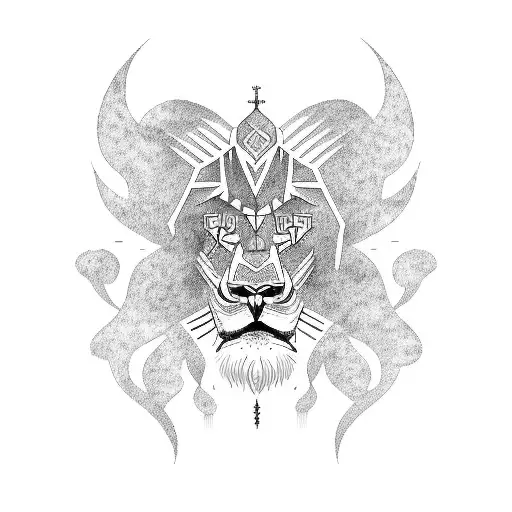 prophet Elijah, prophet eli,  lion eagle tattoo design idea