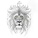 prophet Elijah, prophet eli,  lion eagle tattoo design idea