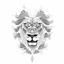 prophet Elijah, prophet eli,  lion eagle tattoo design idea