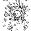 Matching spongebob tattoos tattoo design idea