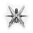 aviation tattoo design idea
