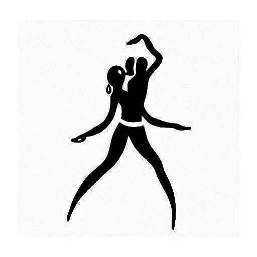 Dancer with musical notes | Dancer tattoo, Dance tattoo, Body art tattoos