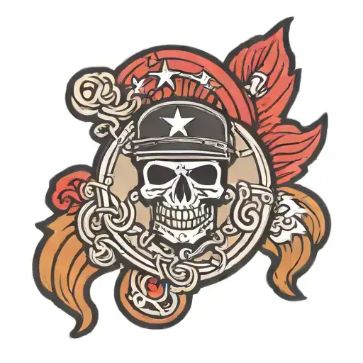 82nd Airborne patch tattoo design idea