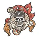 82nd Airborne patch tattoo design idea