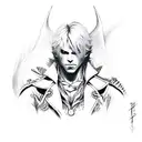 dancing Jester from game Devil May Cry 3 tattoo design idea