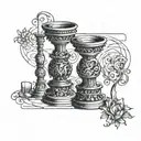 trading forex trading candlesticks tattoo design idea