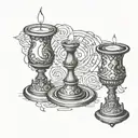 trading forex trading candlesticks tattoo design idea