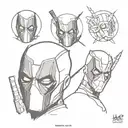 Deadpool tattoo design idea