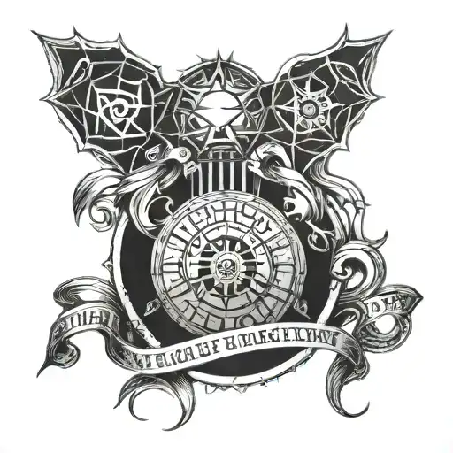 rout 66 tattoo design idea